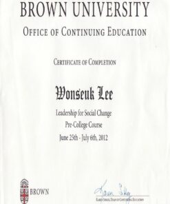 Buy college degree from The Brown University