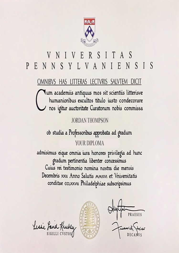 Buy college degree from The University of Pennsylvania