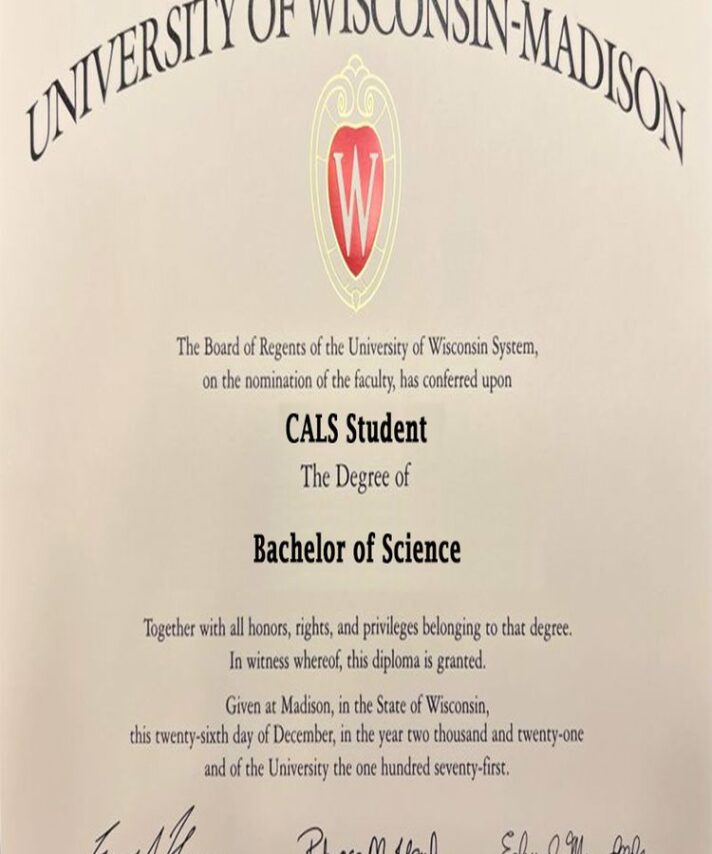 Buy college degree from The University of Wisconsin-Madison