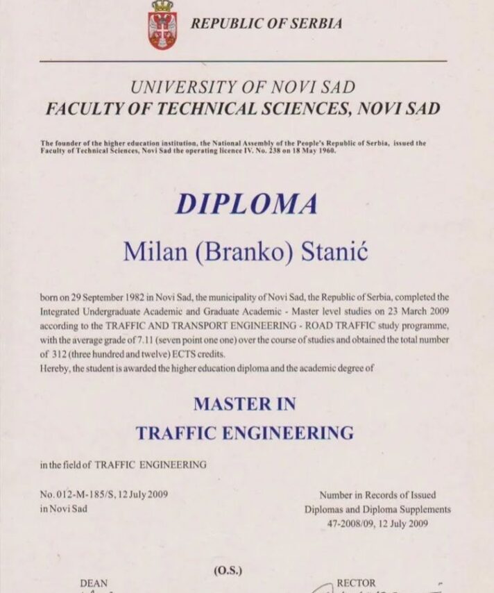 Buy college degree from the Univerzitet u Novom Sadu