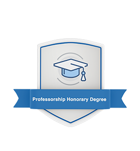 Professorship Honorary Degree