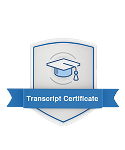 Transcript Certificate